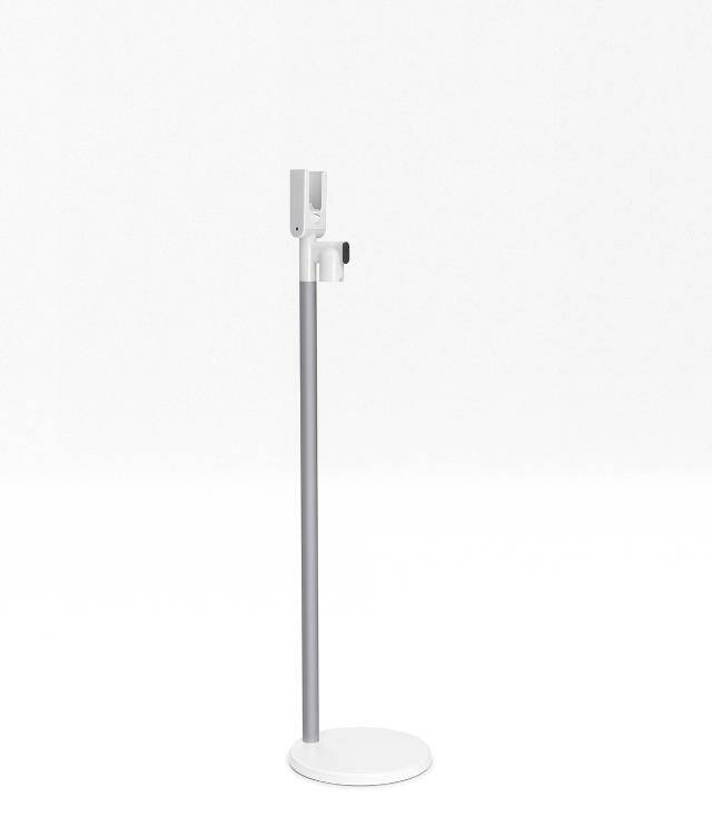 Зарядная станция dyson v11 стоит на полу